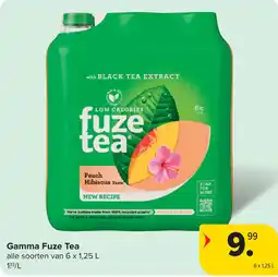 Carrefour Gamma Fuze Tea aanbieding
