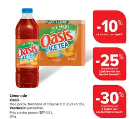 Carrefour Limonade Oasis aanbieding