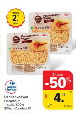 Carrefour Pannenkoeken Carrefour aanbieding