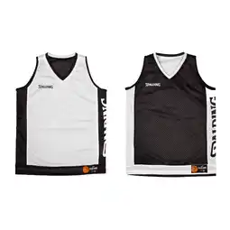 Decathlon Spalding Basketbal Reversible Tank Top ZWART aanbieding