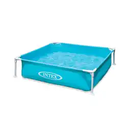 Decathlon INTEX Zwembad Mini Frame 122x122x30 cm 57173NP aanbieding