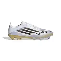 Decathlon Adidas F50 Pro Fg Voetbalschoenen Met Noppen – Wit En Goud aanbieding