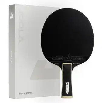 Decathlon Tafeltennisbat JOOLA WHITE INFINITY Z CARBON aanbieding
