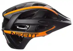Decathlon Neatt Basalte Race MTB Helm Zwart Oranje aanbieding