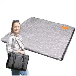Decathlon Tenttapijt Bredal - kamperen - 300 x 300 cm - polyester Softtouch - waterdicht aanbieding