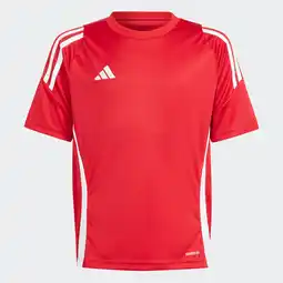 Decathlon Voetbalshirt voor kinderen Tiro 24 rood aanbieding