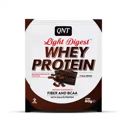 Decathlon Eiwitpoeder voor krachttraining Light Digest Whey Belgische chocolade 40 g aanbieding