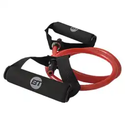 Decathlon Professionele elastische band van gemiddelde weerstand met handgreep aanbieding