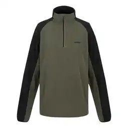 Decathlon Heren Elson II Lichtgewicht Fleece (Boom/zwart) aanbieding