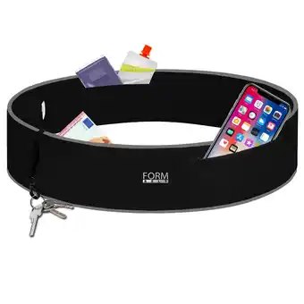 Decathlon Riem Volwassenen Elastische Stretch-bauchtasche, Sleutelband Plus aanbieding