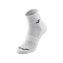 Decathlon PACK 3 PAIRS OF BABOLAT QUARTER SOCKS aanbieding