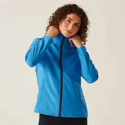 Decathlon Jas Hiking Dames Waterdicht Ademend Ablaze Printable Softshell aanbieding