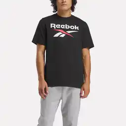 Decathlon Heren T-shirt in katoen met logo zwart aanbieding