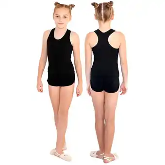 Decathlon INDIGO Turnen en Dans Geribd Tanktopje aanbieding