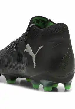 Decathlon FUTURE 8 ULTIMATE FG voetbalschoenen PUMA Black Cool Light Gray Fluo Green aanbieding