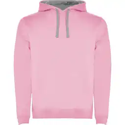 Decathlon Kinder/Kinder Urban Trekkoord Hoodie (Lichtroze/Heather grijs) aanbieding