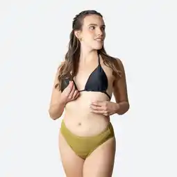 Decathlon Klassieke Menstruatie bikini meisje groen gematigde flow aanbieding