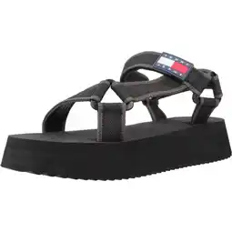 Decathlon Sandalen Tommy Jeans Model En0en02747 Kleur Zwart aanbieding