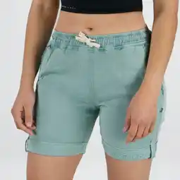 Decathlon Shira korte groene dames klikbroek aanbieding