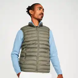 Decathlon Bodywarmer voor golf heren MW500 kaki aanbieding