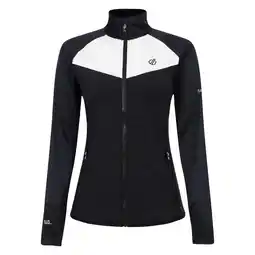 Decathlon Dames Elation III Core Stretch Midlayer (Zwart/Blanc De Blanc) aanbieding