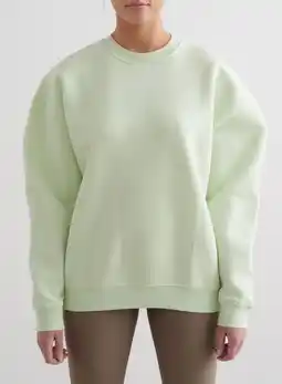 Decathlon Dames Sweatshirt Zacht Lichtgroen aanbieding