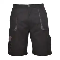 Decathlon Heren Texo Contrast Shorts (Zwart) aanbieding