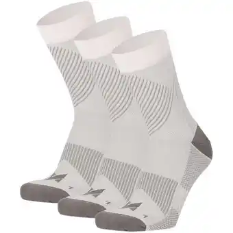 Decathlon Xtreme - Sport compressie quarter sokken - 6-Pak - Unisex - Multi Wit aanbieding