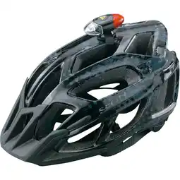 Decathlon Helm led HeadLux batterij zwart aanbieding