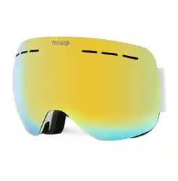 Decathlon TEKNIC HX021 Wit/Goud: bescherming en extreme prestaties in sneeuw aanbieding