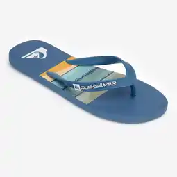 Decathlon Heren teenslippers Ocean explorer blauw aanbieding