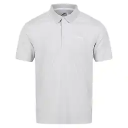 Decathlon Heren Maverick V Actief Poloshirt (Zilvergrijs) aanbieding
