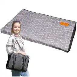 Decathlon Tenttapijt Bredal - kamperen - 200 x 300 cm - polyester Softtouch - waterdicht aanbieding