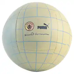 Decathlon Manchester City ftblSTATEMENT voetbal PUMA Light Straw Bold Blue Beige aanbieding