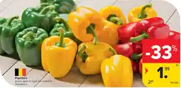 Carrefour Paprika's aanbieding