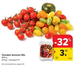 Carrefour Tomaten Summer Mix aanbieding