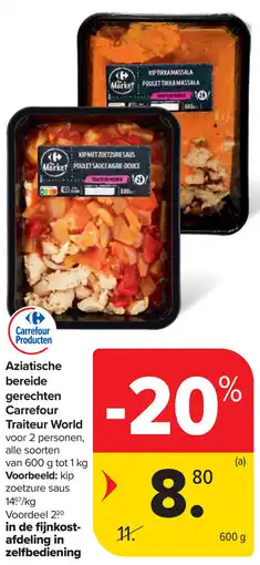 Carrefour Aziatische bereide gerechten Carrefour Traiteur World aanbieding