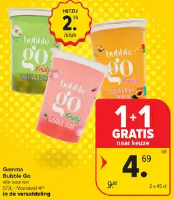 Carrefour Gamma Bubble Go aanbieding