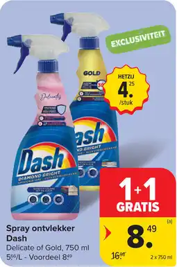 Carrefour Spray ontvlekker Dash aanbieding