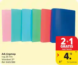 Carrefour A4 ringmap aanbieding