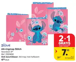 Carrefour A4 ringmap Stitch aanbieding