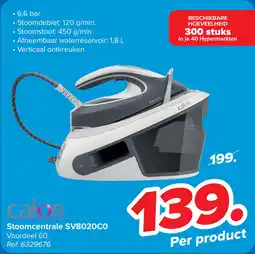 Carrefour Calor Stoomcentrale SV8020CO aanbieding