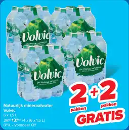 Carrefour Natuurlijk mineraalwater Volvic aanbieding