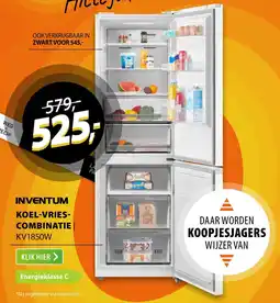 Inventum koelvriescombinatie KV1850W