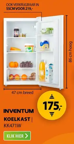 Expert Inventum koelkast KK471W aanbieding