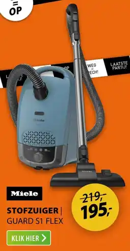 Expert Miele stofzuiger aanbieding