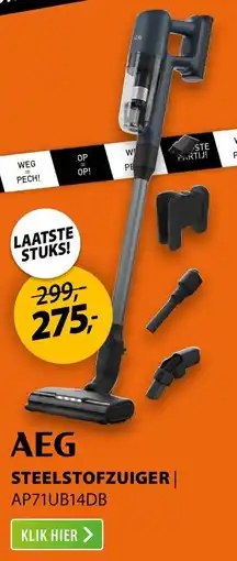 Expert AEG Steelstofzuiger AP71UB14DB aanbieding