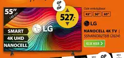 Expert LG Nanocell 4K TV 55NANO82T6B (2024) aanbieding