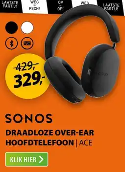 Expert Sonos draadloze over ear hoofdtelefoon ace aanbieding