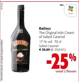 Colruyt Baileys The Original Irish Cream of Salted Caramel aanbieding